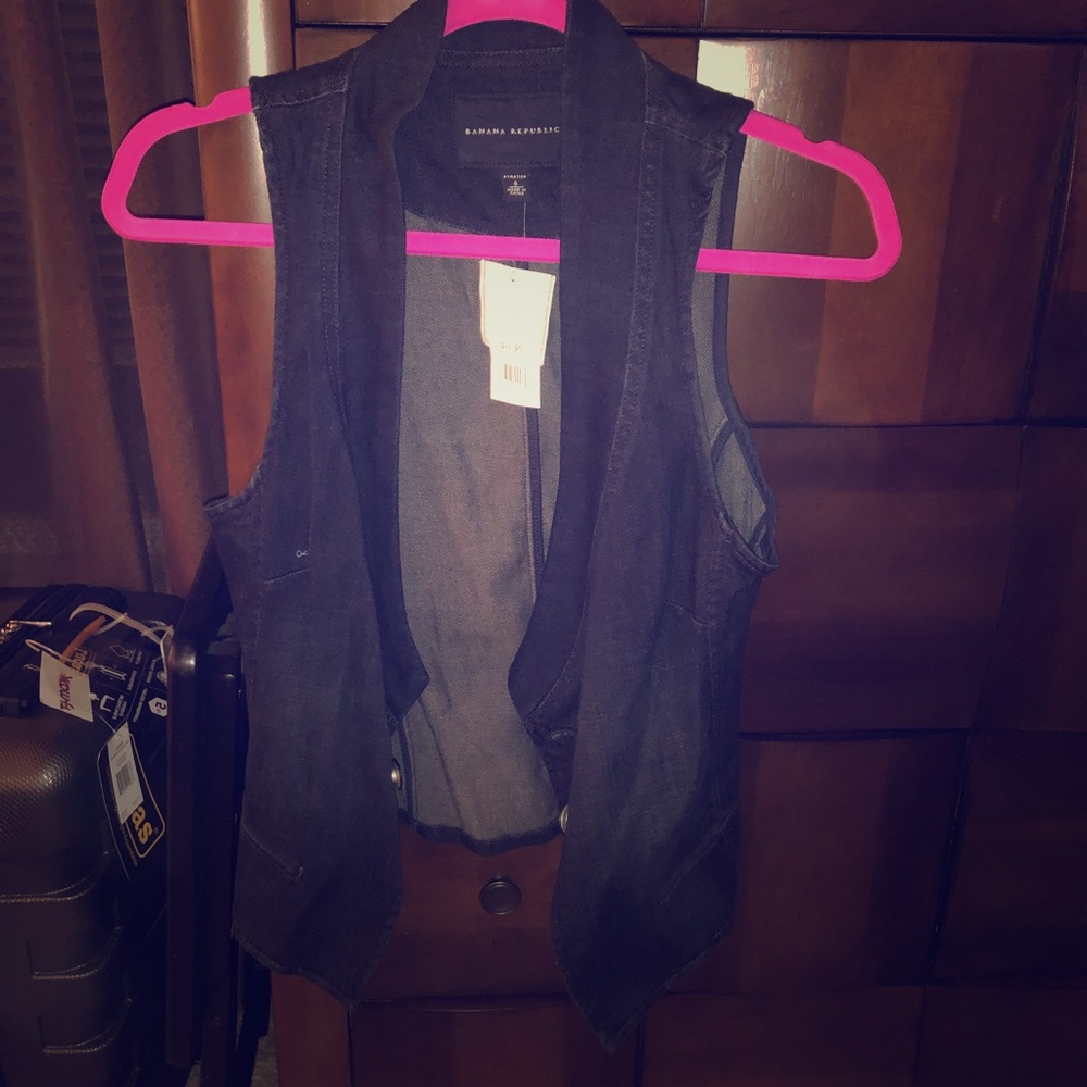 Denim vest